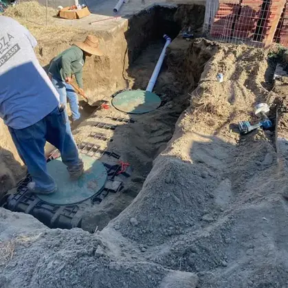 Septic project photo